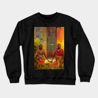 Africa Couple Crewneck Sweatshirt